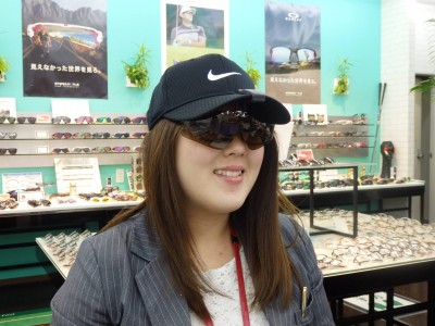 東京　都内　江戸川区　瑞江　スポーツサングラス　帽子につけれるサングラス　偏光レンズ　ｐａｌａｂｏ