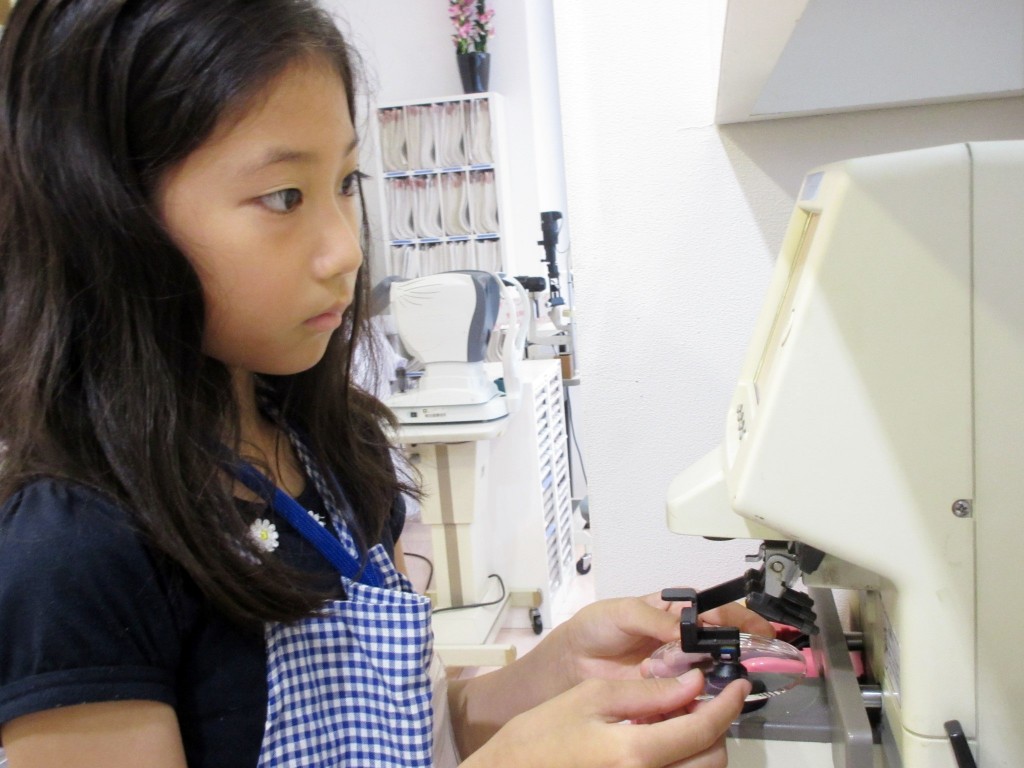 視力検査 東京 江戸川区 船堀 子供メガネ メガネ作り体験 かわいい