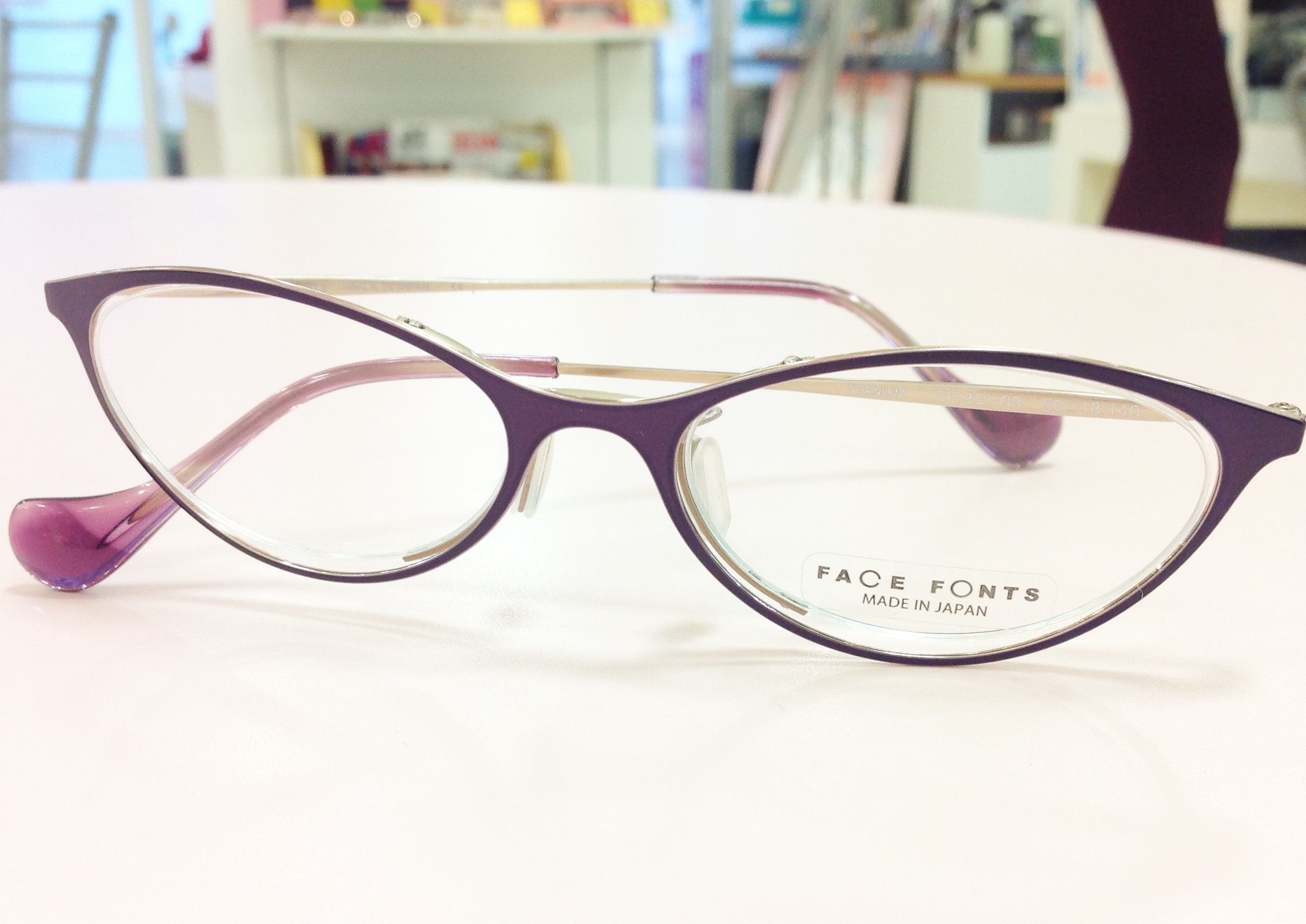 東京 都内 江戸川区 一之江 メガネ 国産 鯖江 おすすめ メイドインジャパン 日本 フェイスフォント