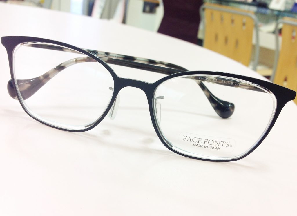 東京　都内　江戸川区　一之江　メガネ　国産　鯖江　おすすめ　メイドインジャパン　日本　フェイスフォント