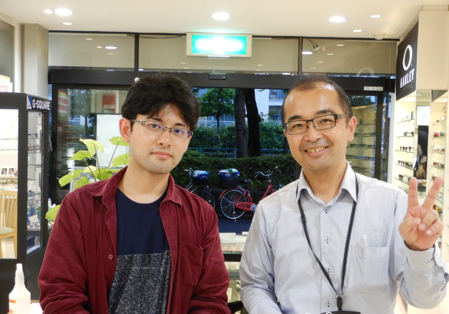 POLICE.ポリス,細身フレーム,メガネ,東京都江戸川区船堀