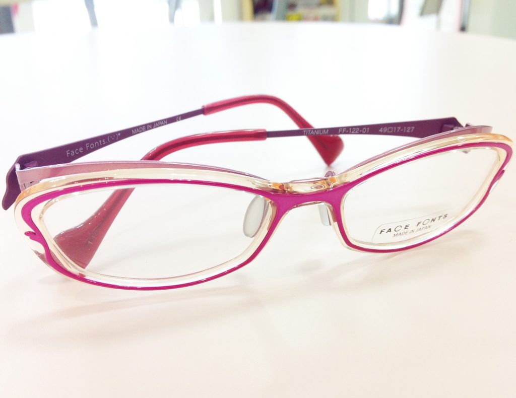東京　都内　江戸川区　一之江　メガネ　国産　鯖江　おすすめ　メイドインジャパン　日本　フェイスフォント
