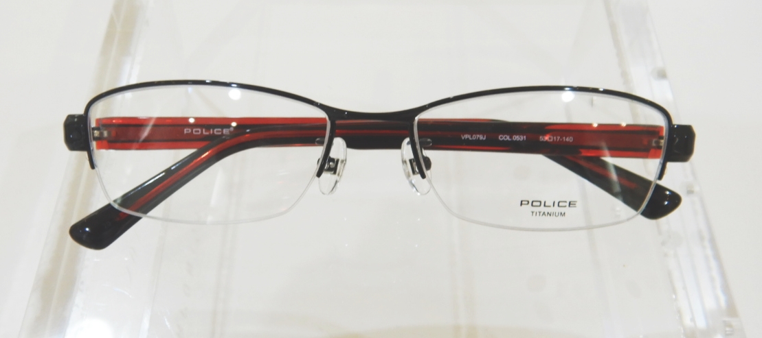 POLICE、ポリス、メガネ、東京都江戸川区、船堀、VPL079J