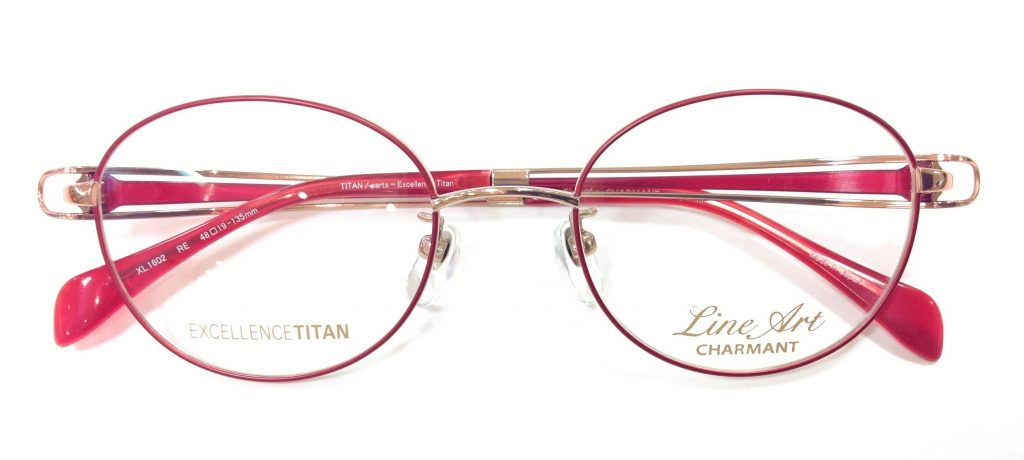 東京　メガネ　江戸川区　一之江　アイアンドアイ　ラインアート　XL1602