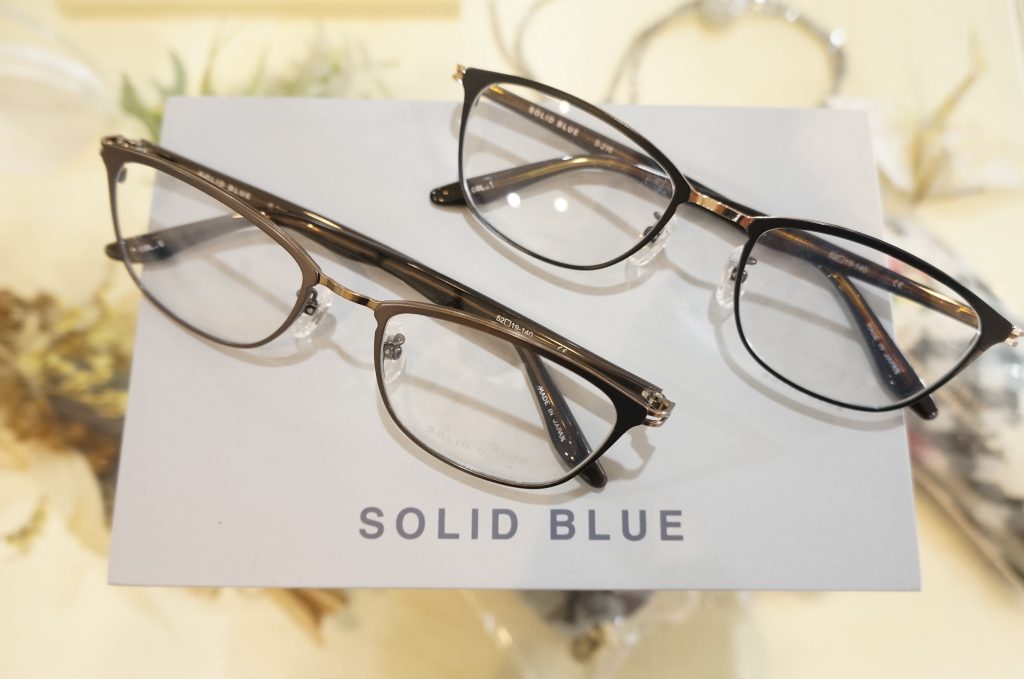SOLID BLUE ソリッドブルー メガネフレーム - サングラス/メガネ