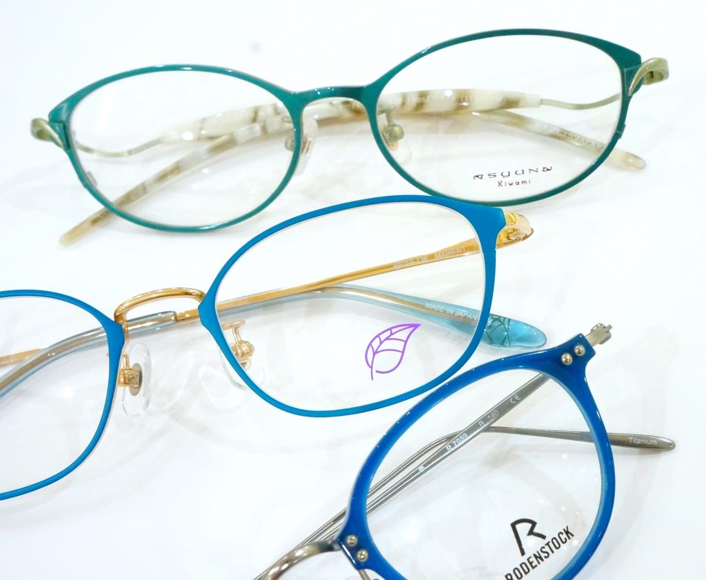 東京　メガネ　眼鏡　江戸川区　アイアンドアイ　船堀　ブルーグリーン