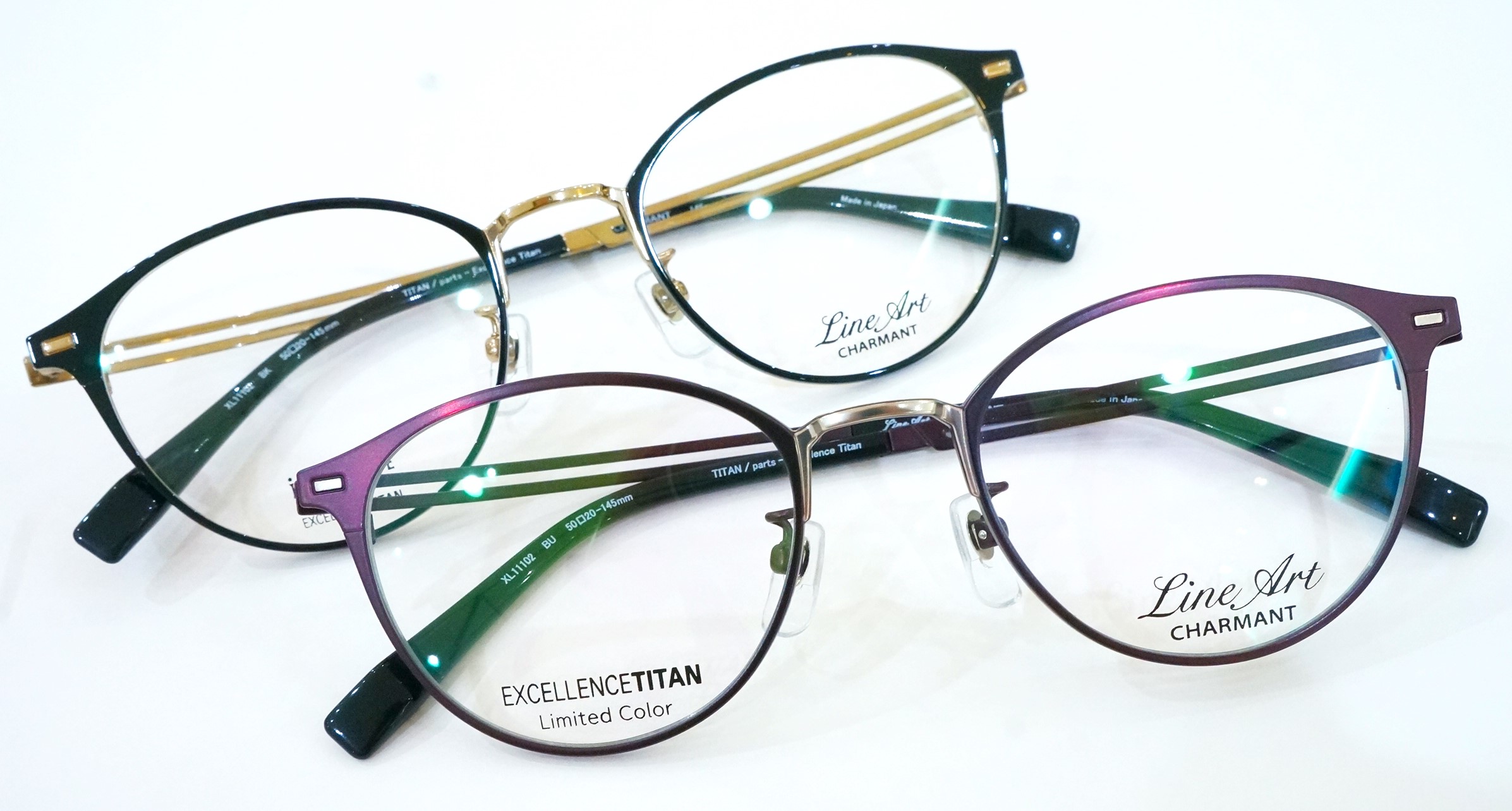 東京　メガネ　眼鏡　江戸川区　船堀　アイアンドアイ　ラインアート　シャルマン　軽い　柔らかい　疲れない　痛くない　鯖江　日本製