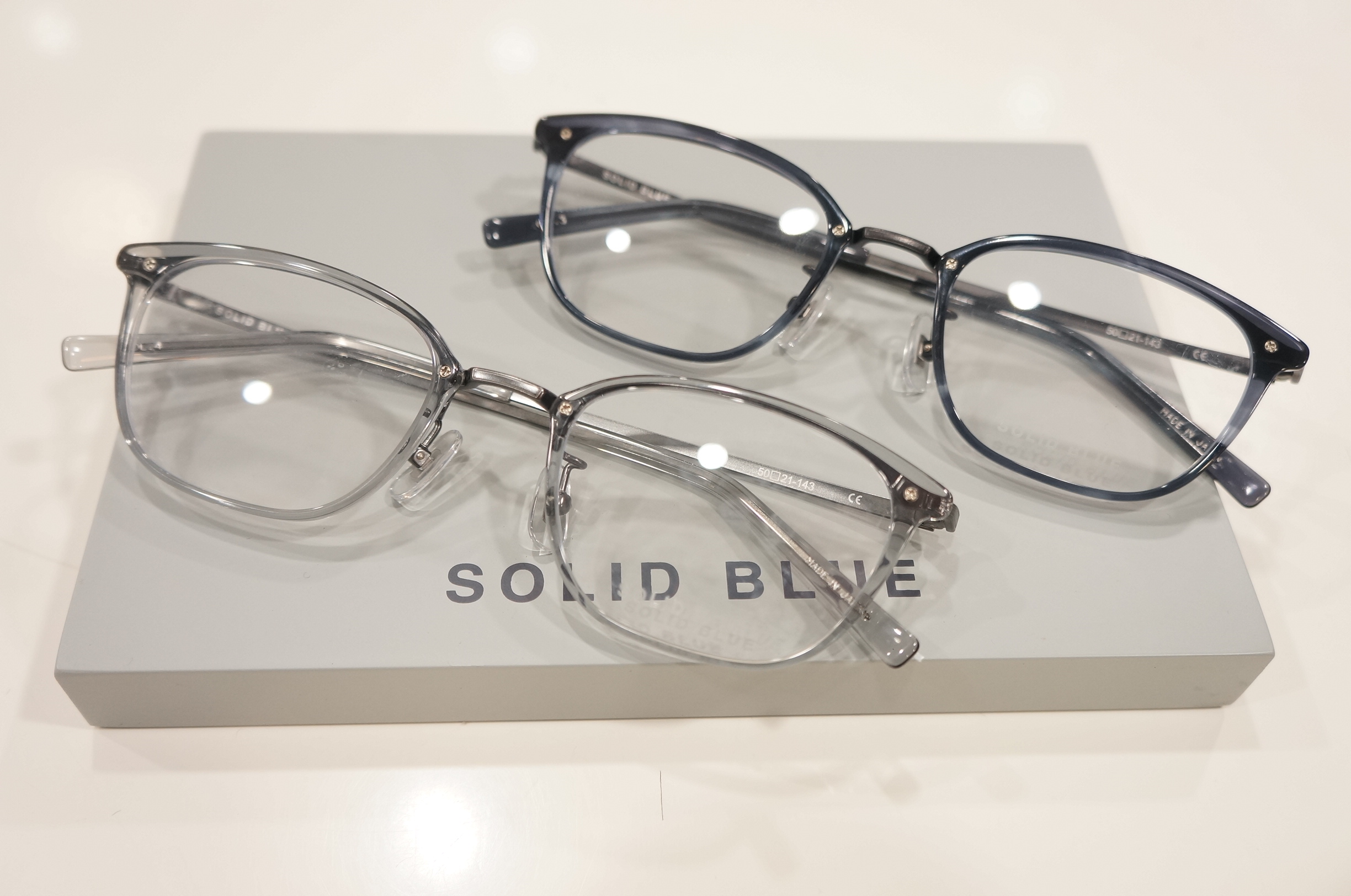 東京都,江戸川区,船堀,メガネ,アイアンドアイ,SOLIDBLUE,S-249