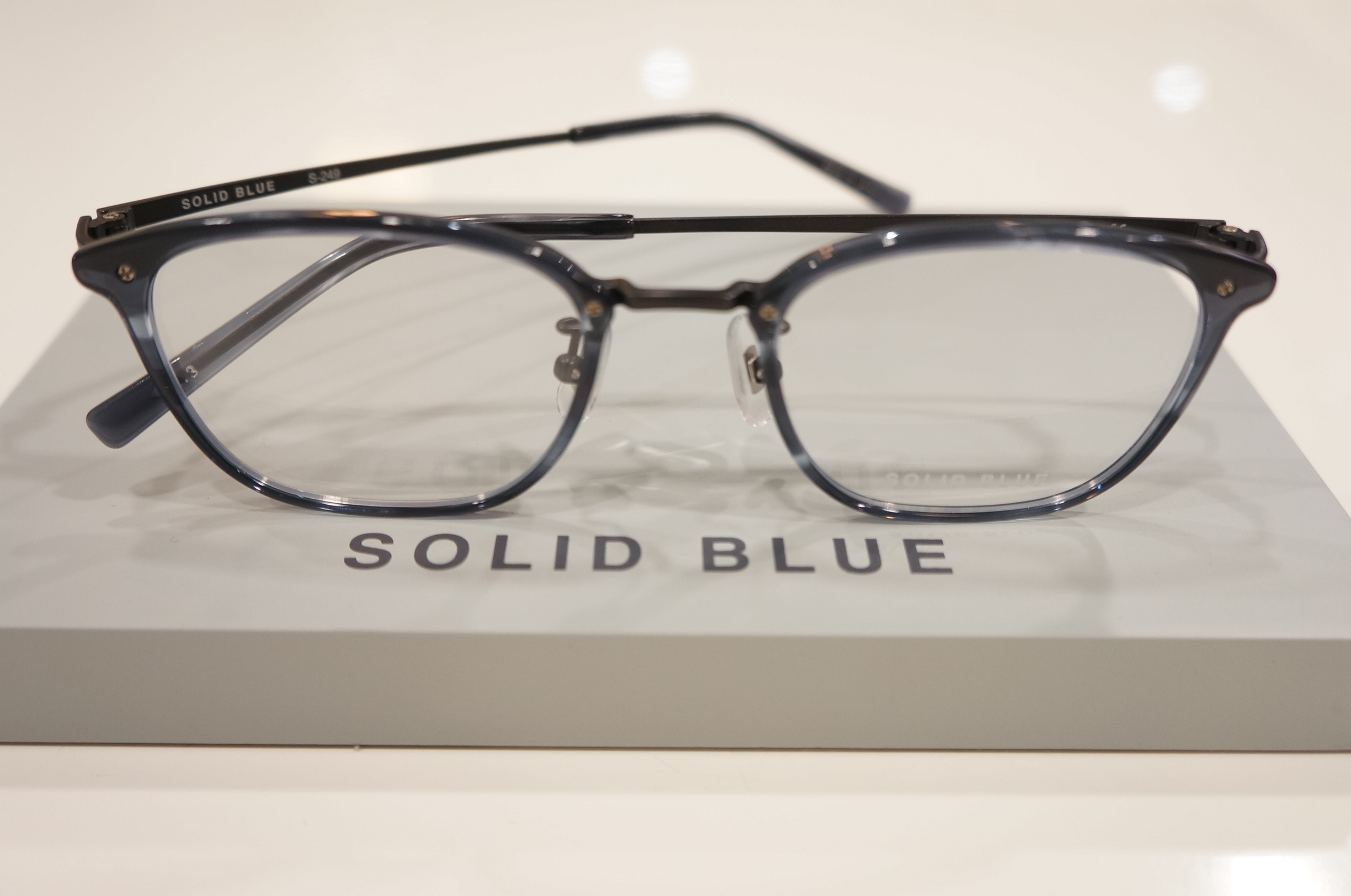 東京都,江戸川区,船堀,メガネ,アイアンドアイ,SOLIDBLUE,S-249