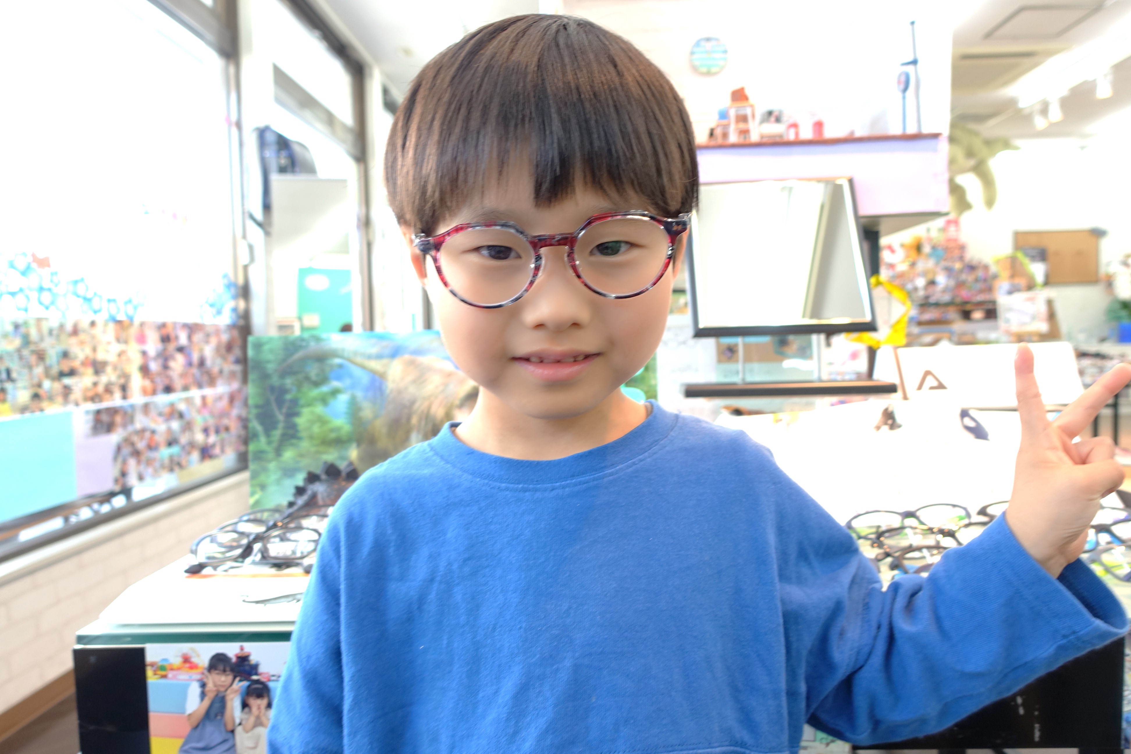 弱視治療用眼鏡,子供メガネ,子供眼鏡,専門店,東京,都内,江戸川区,こどもの眼鏡屋フェイスオン瑞江店,omodok,オシャレな眼鏡,キッズメガネ