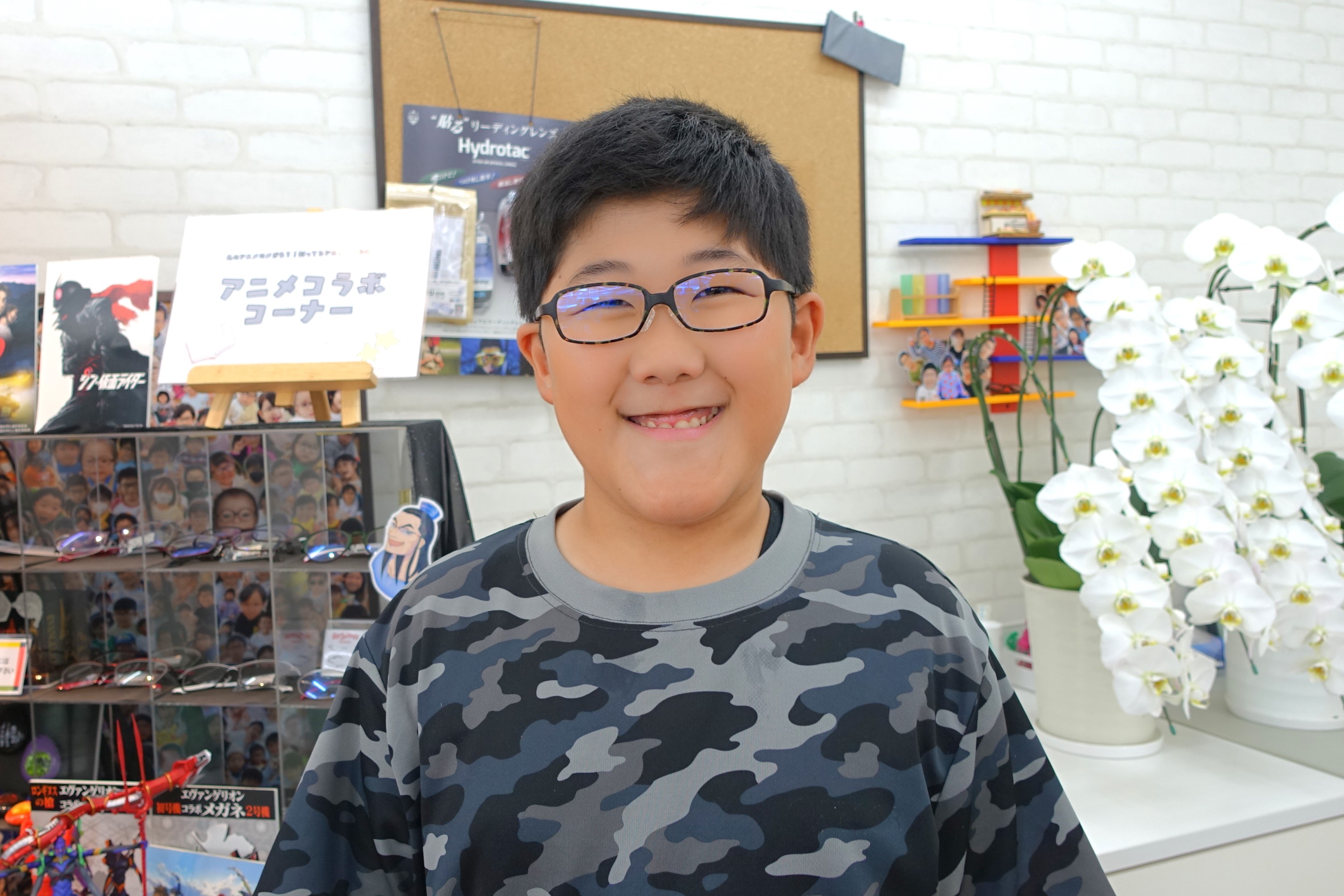 弱視治療用眼鏡,子供眼鏡,専門店,東京,都内,江戸川区,こどもの眼鏡屋フェイスオン瑞江店,トマトグラッシーズ,軽くて丈夫な眼鏡,かけ心地の良い眼鏡,丈夫な眼鏡