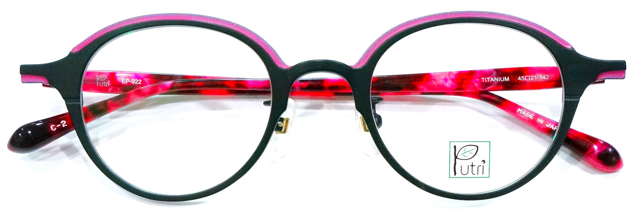 東京　メガネ　眼鏡　アイアンドアイ　船堀　江戸川区　プトゥリ　植物　カラフル　ポップ