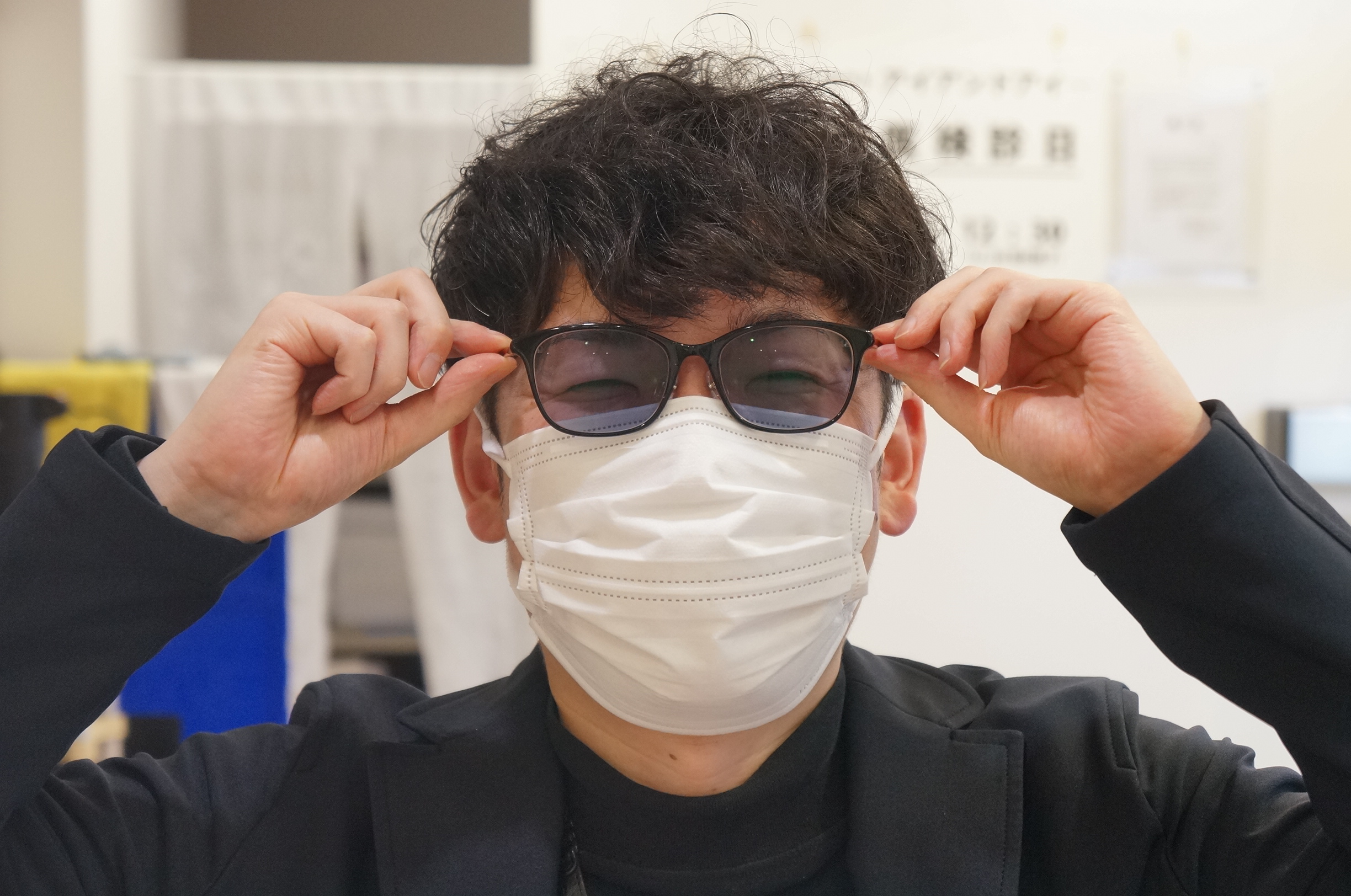 東京都,江戸川区,船堀,メガネ,アイアンドアイ,黒縁メガネ