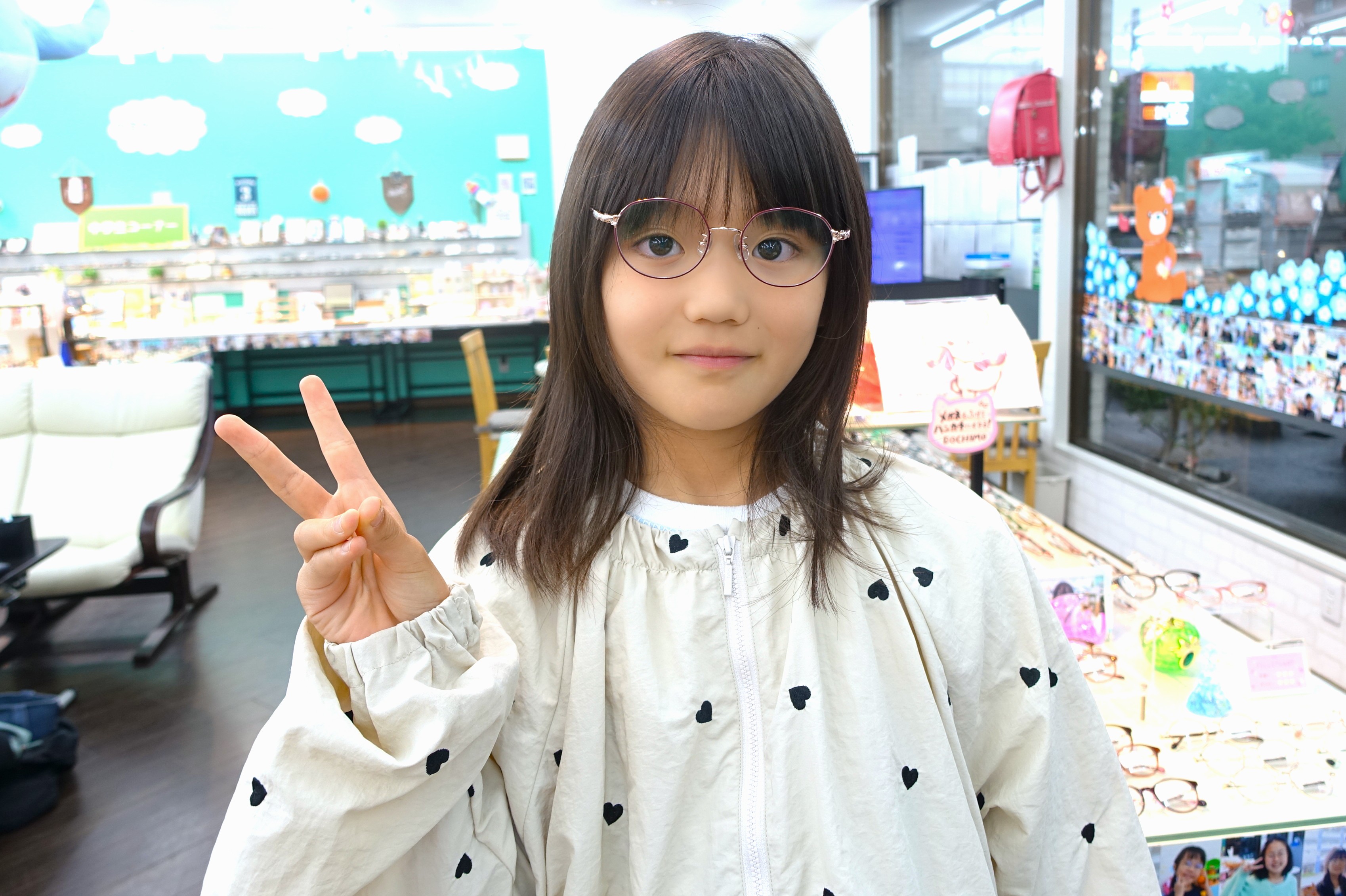子供眼鏡子供メガネ,専門店,東京,都内,江戸川区,瑞江,こどもの眼鏡屋フェイスオン瑞江店,メゾピアノ,可愛い眼鏡,おしゃれな眼鏡